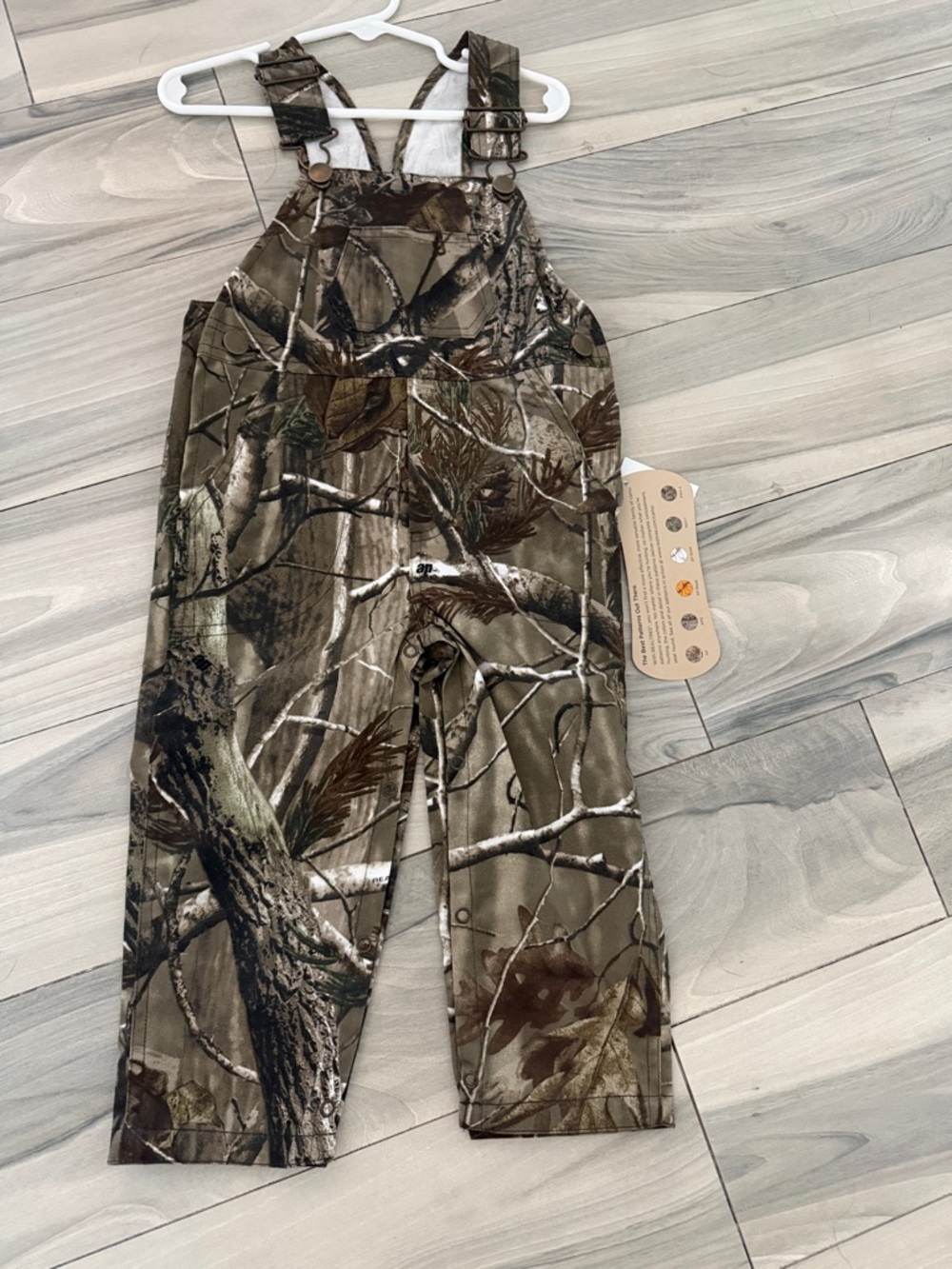 Bass Pro Realtree 2T Camo Overalls